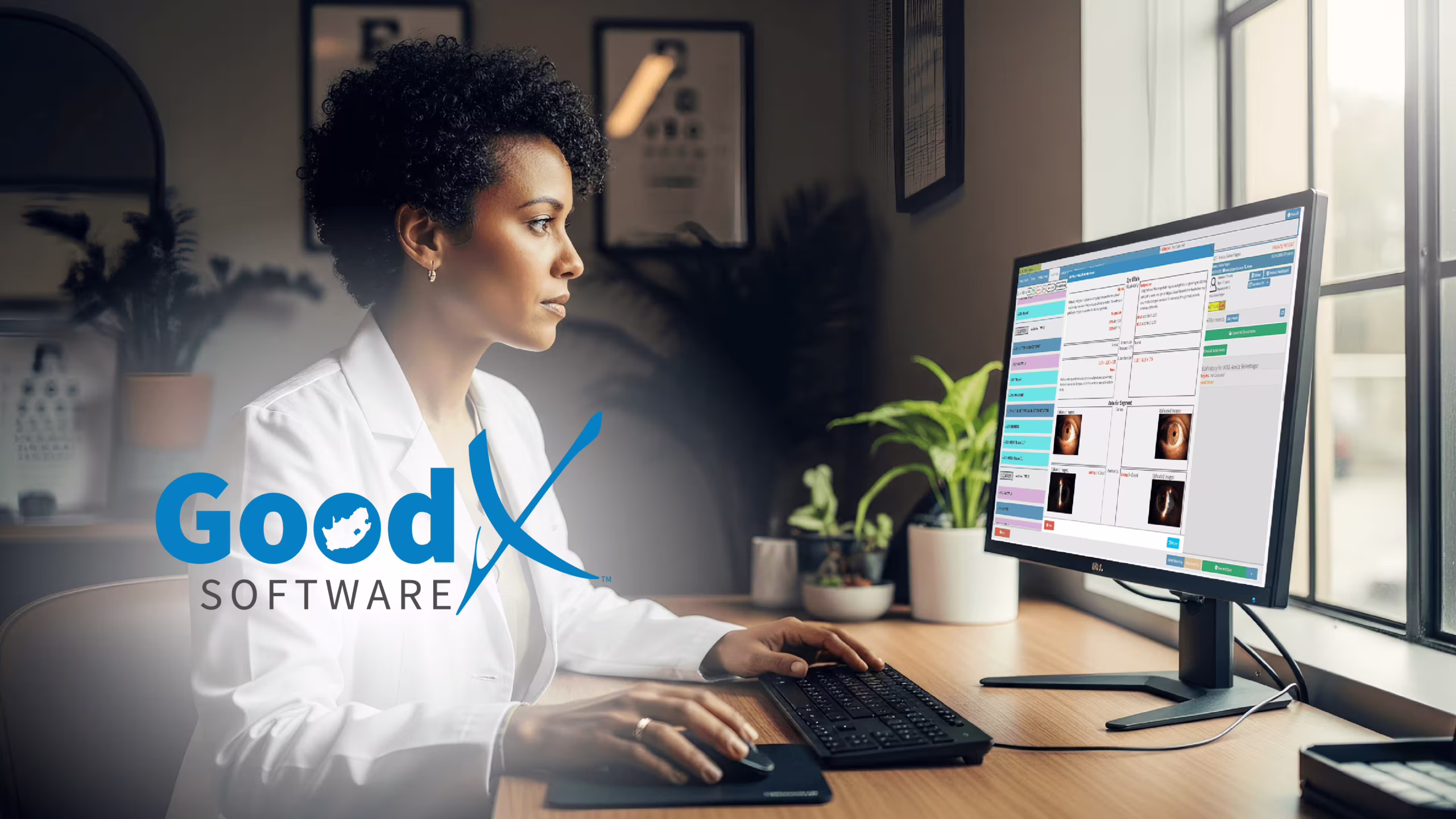 Optometrist in South Africa using a cloud-based practice management system