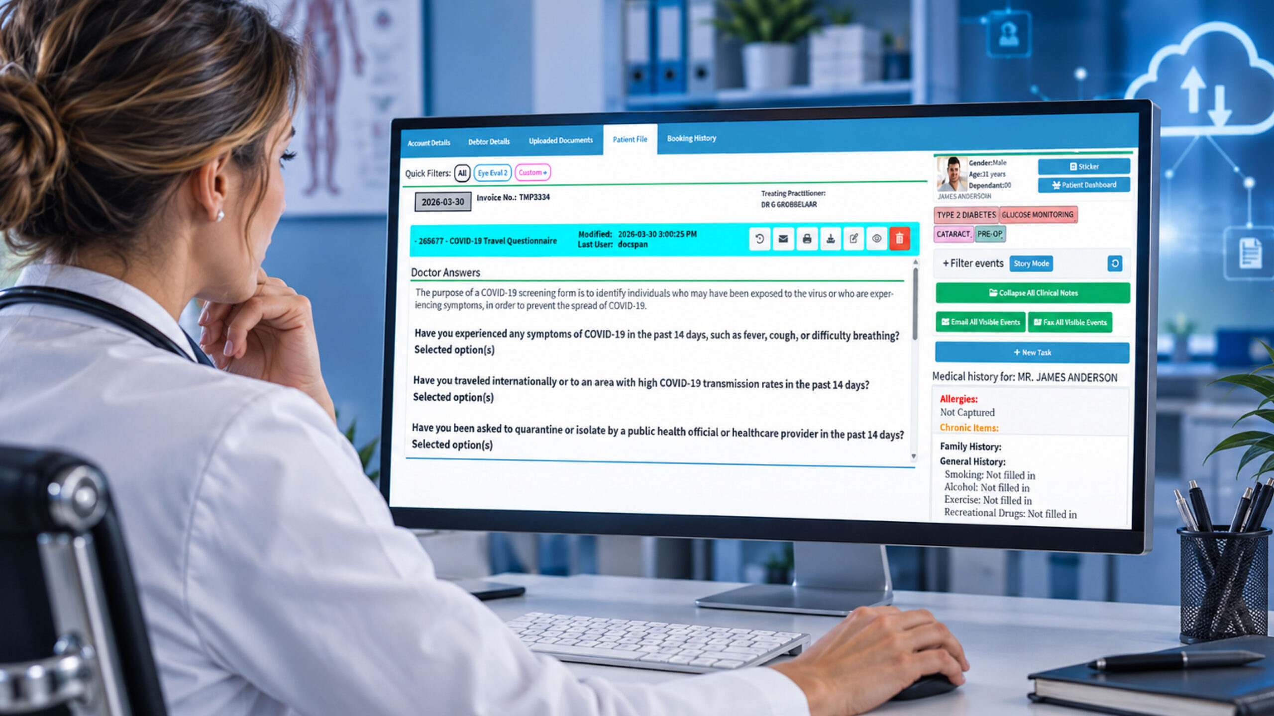 Cloud based EHR software for South African medical practices